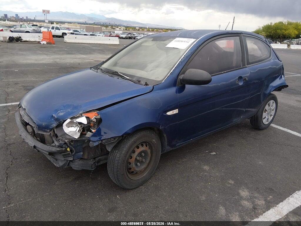 KMHCM36C97U016636 2007 HYUNDAI ACCENT photo no. 2