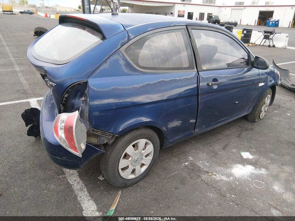 KMHCM36C97U016636 2007 HYUNDAI ACCENT photo no. 4