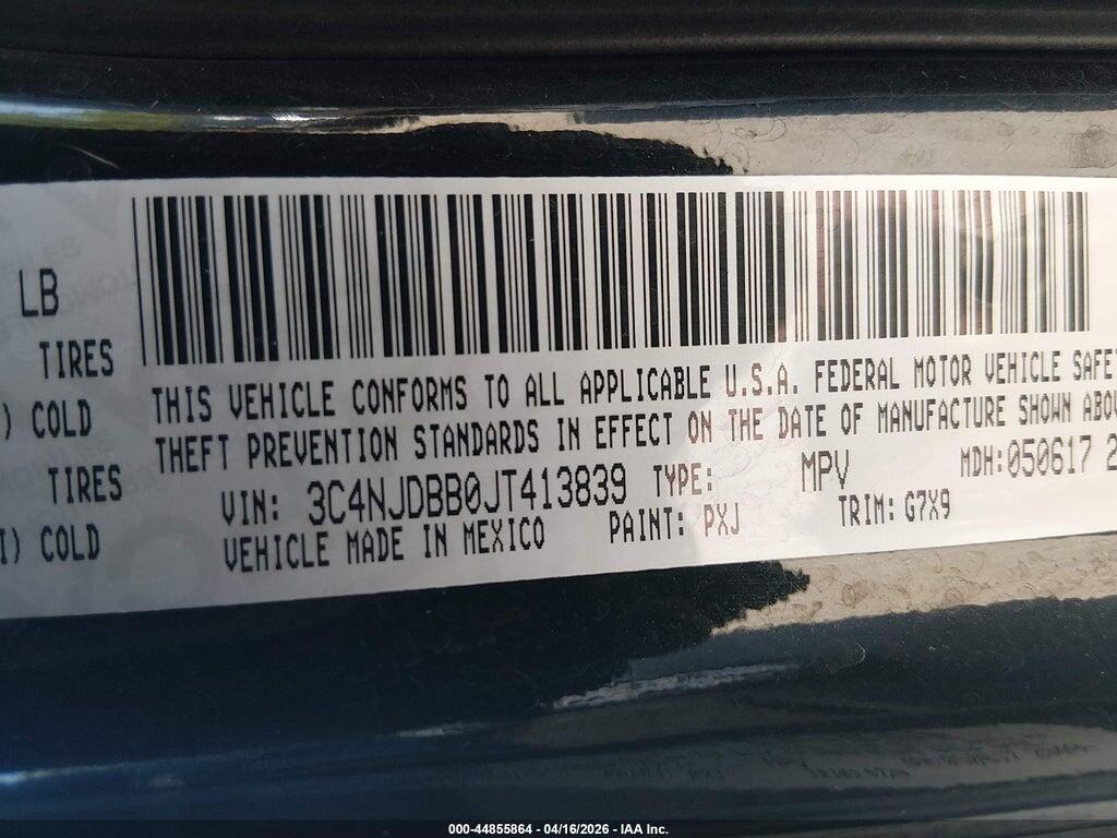 3C4NJDBB0JT413839 2018 JEEP COMPASS photo no. 9