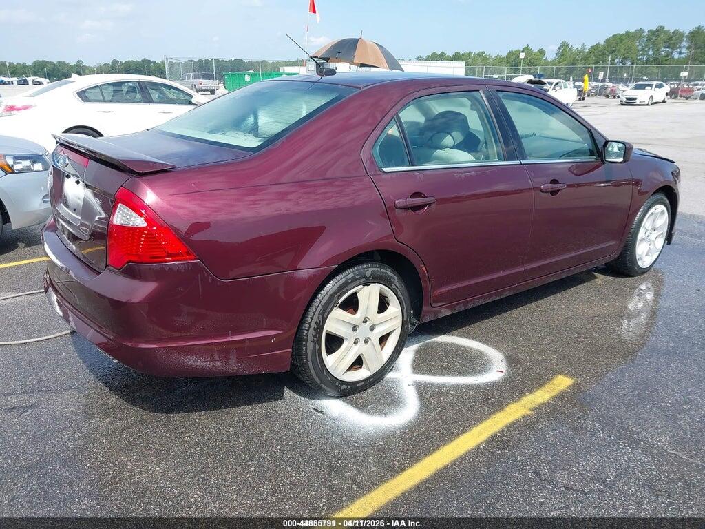 3FAHP0HA0BR195036 2011 FORD FUSION photo no. 4