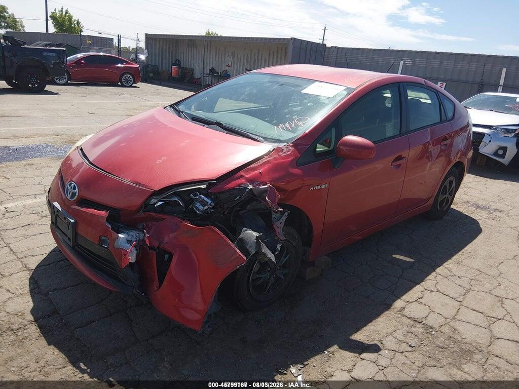 JTDKN3DU9C0336081 2012 TOYOTA PRIUS photo no. 2