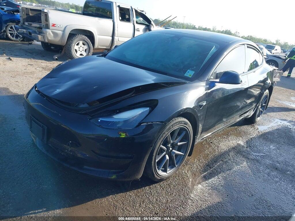 5YJ3E1EB4NF186455 2022 TESLA MODEL 3 photo no. 2