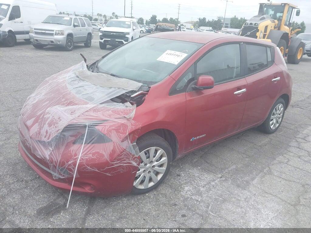 1N4AZ0CP0EC331532 2014 NISSAN LEAF photo no. 2