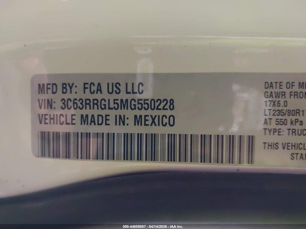 3C63RRGL5MG550228 2021 RAM 3500 photo no. 9