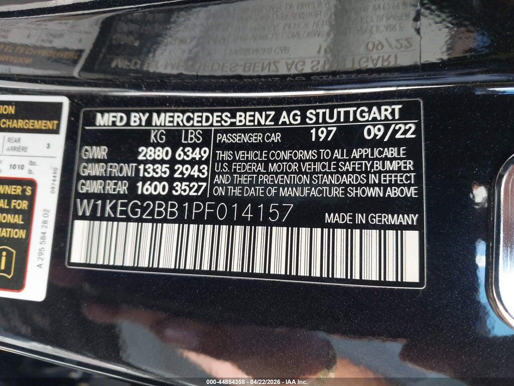 W1KEG2BB1PF014157 2023 MERCEDES-BENZ EQE 350 photo no. 9
