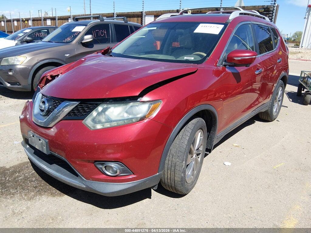 5N1AT2MV1FC841227 2015 NISSAN ROGUE photo no. 2