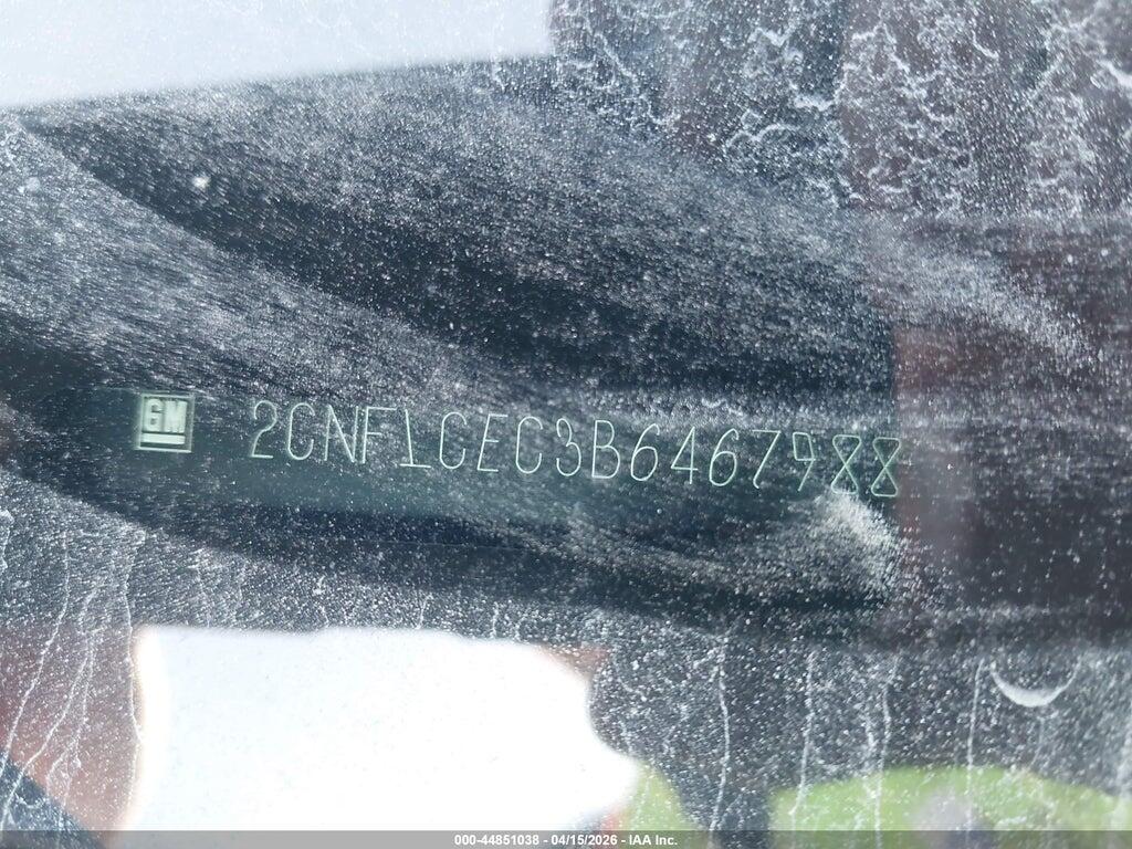2CNFLCEC3B6467988 2011 CHEVROLET EQUINOX photo no. 9