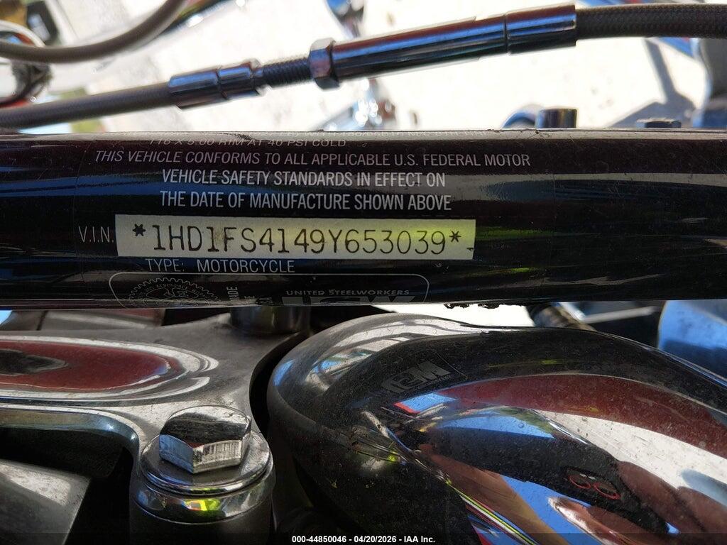 1HD1FS4149Y653039 2009 HARLEY-DAVIDSON FLTR photo no. 10