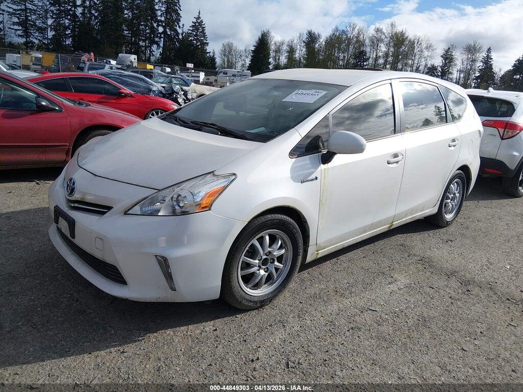 JTDZN3EU6C3129790 2012 TOYOTA PRIUS V photo no. 2