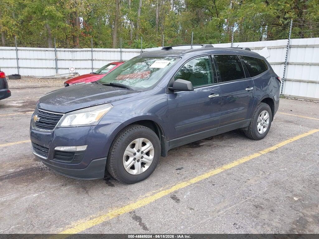 1GNKRFED9DJ118441 2013 CHEVROLET TRAVERSE photo no. 2