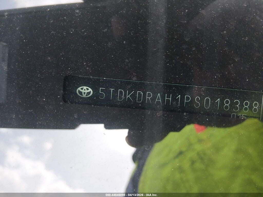 5TDKDRAH1PS018388 2023 TOYOTA HIGHLANDER photo no. 9