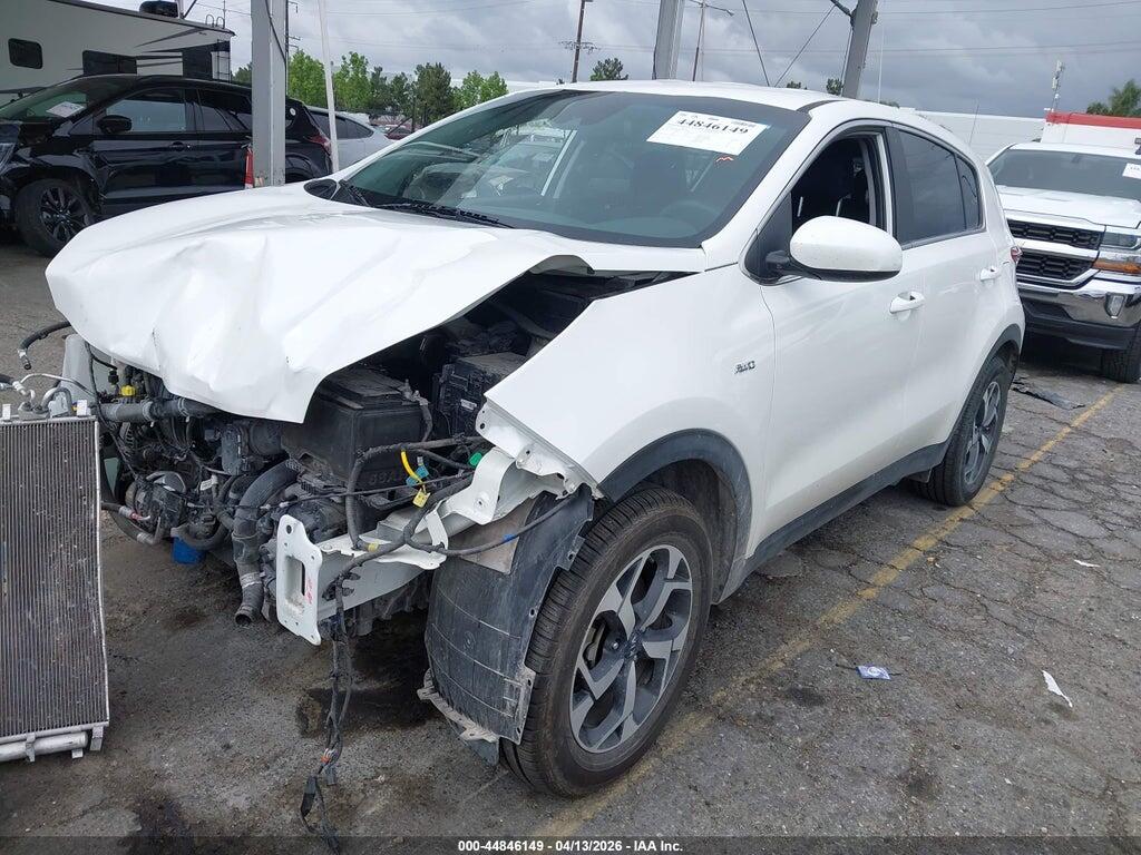KNDPMCAC2N7009262 2022 KIA SPORTAGE photo no. 2