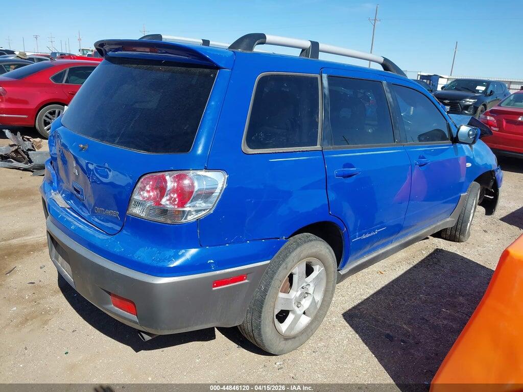 JA4LX41G63U065356 2003 MITSUBISHI OUTLANDER photo no. 4