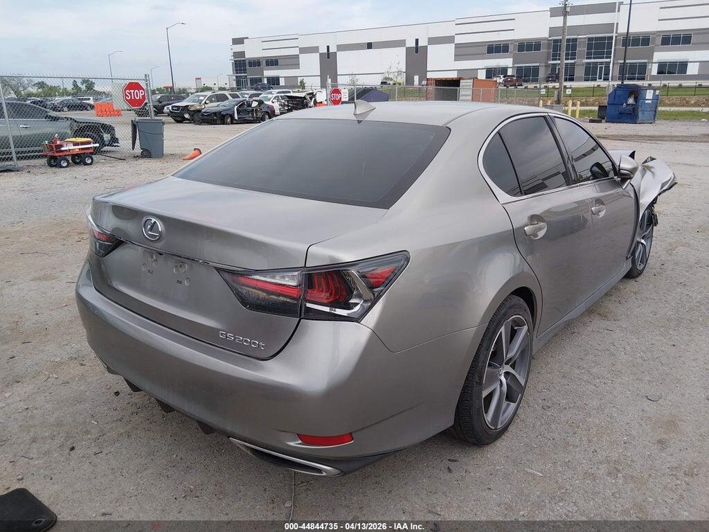 JTHBA1BL8GA001130 2016 LEXUS GS 200T photo no. 4