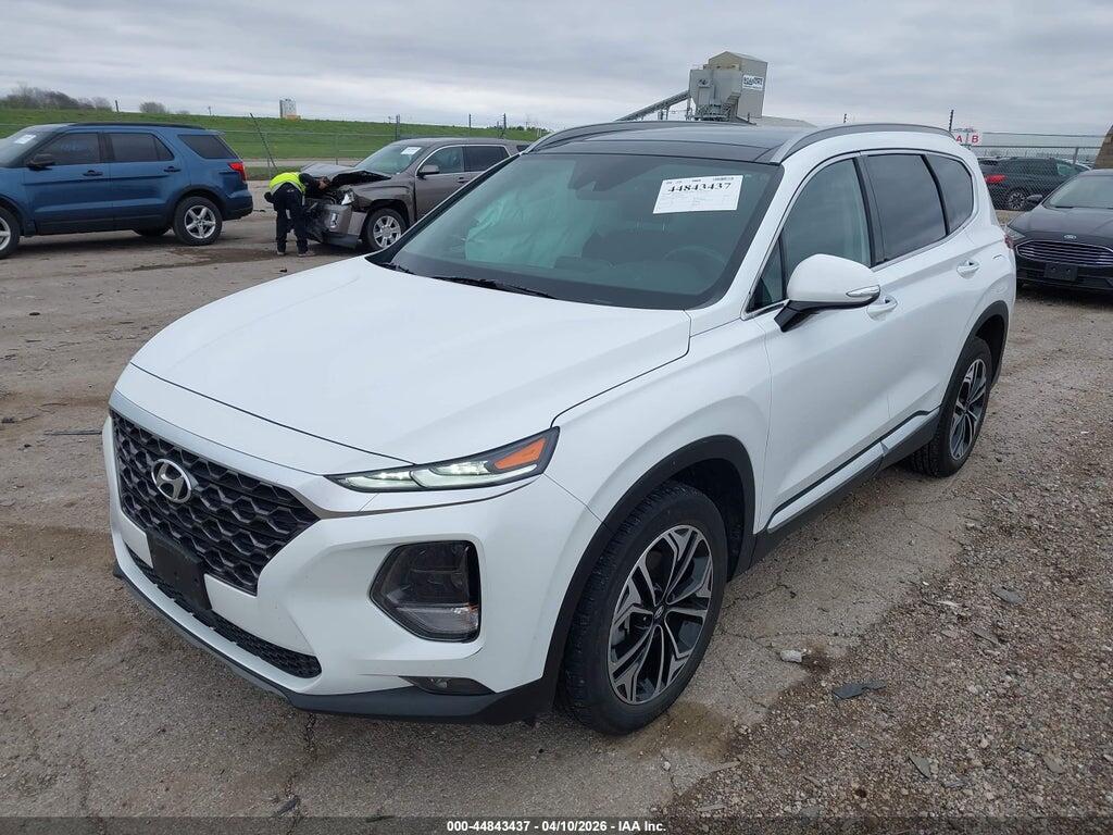 5NMS5CAA1KH019954 2019 HYUNDAI SANTA FE photo no. 2