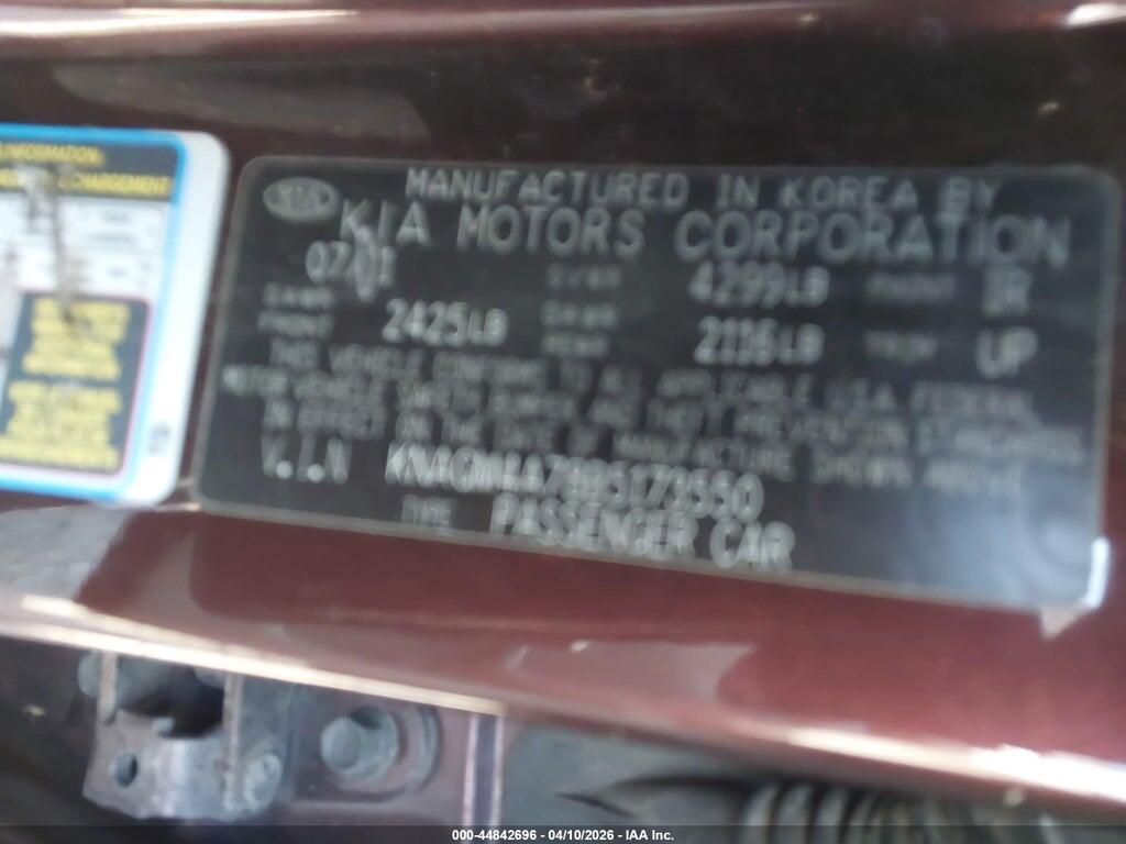KNAGM4A78B5173550 2011 KIA OPTIMA photo no. 9