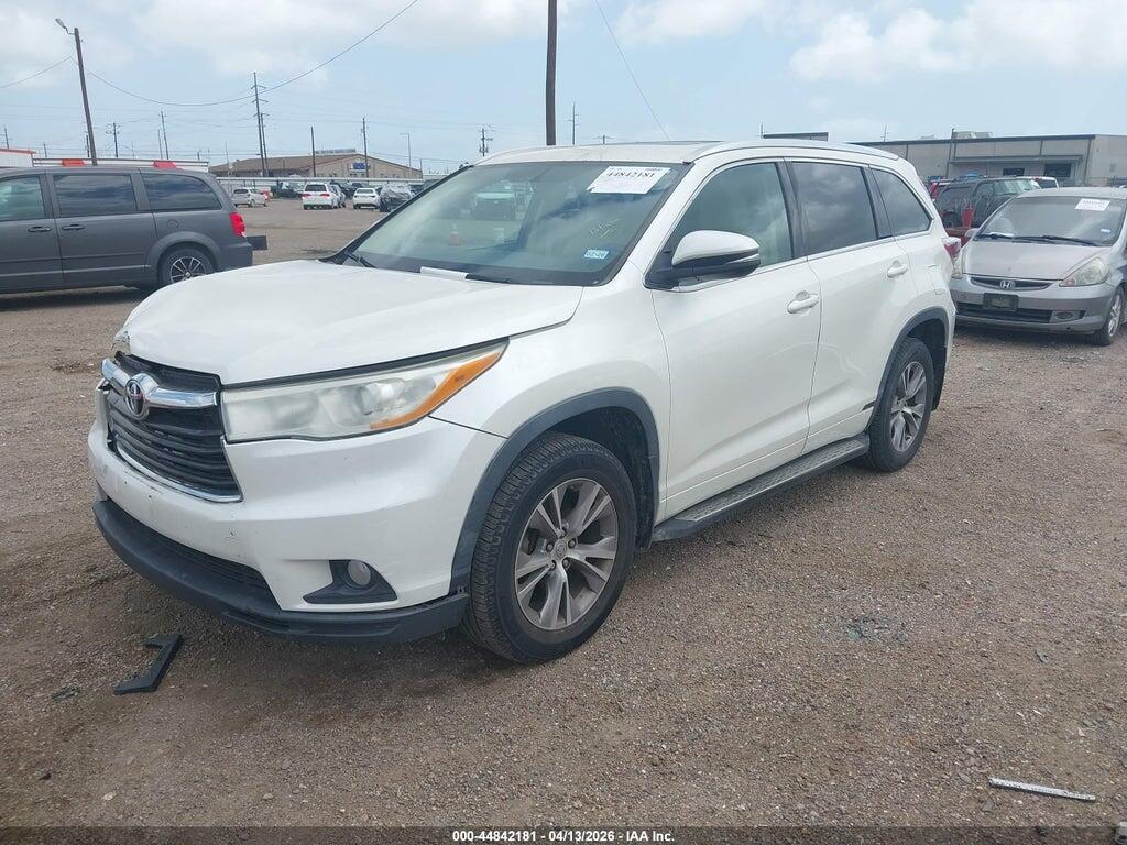 5TDKKRFH2ES015222 2014 TOYOTA HIGHLANDER photo no. 2