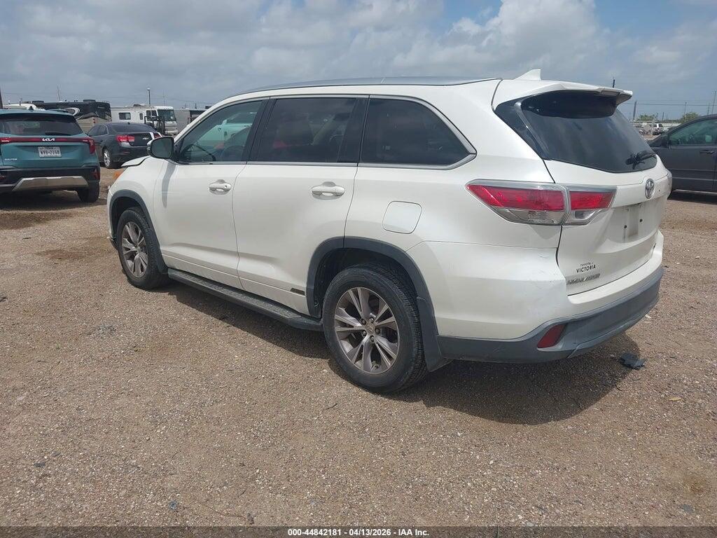 5TDKKRFH2ES015222 2014 TOYOTA HIGHLANDER photo no. 3
