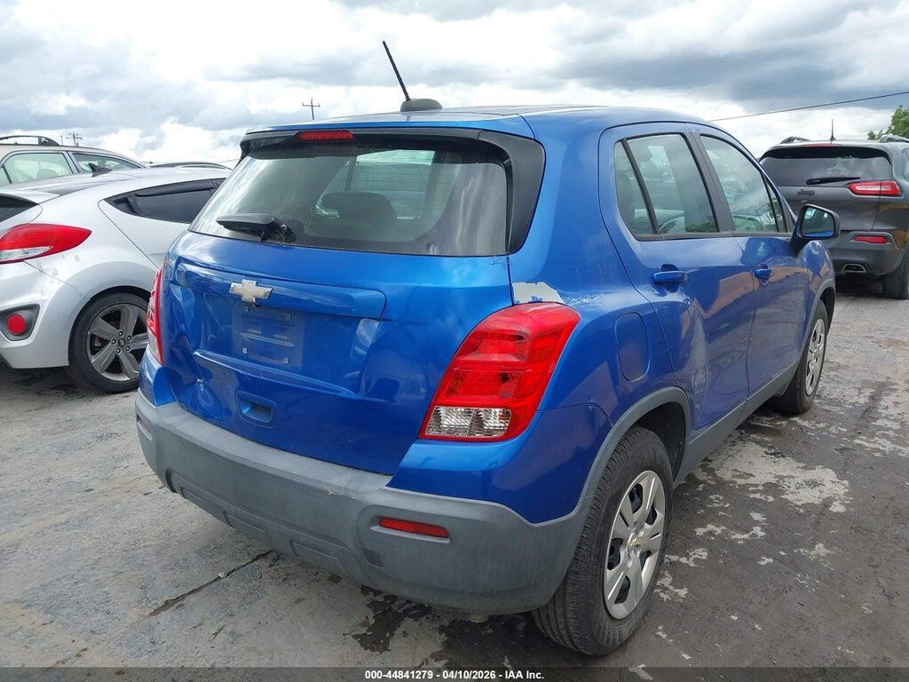 KL7CJKSB4FB177309 2015 CHEVROLET TRAX photo no. 4