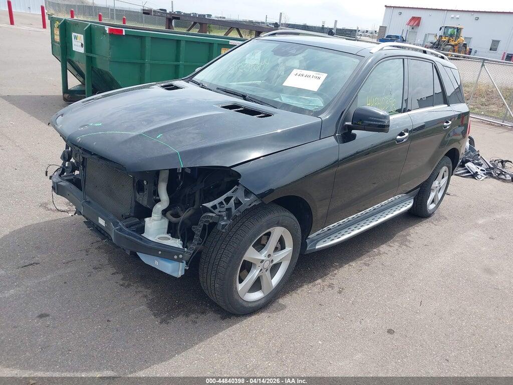4JGDA5HB5HA872662 2017 MERCEDES-BENZ GLE 350 photo no. 2