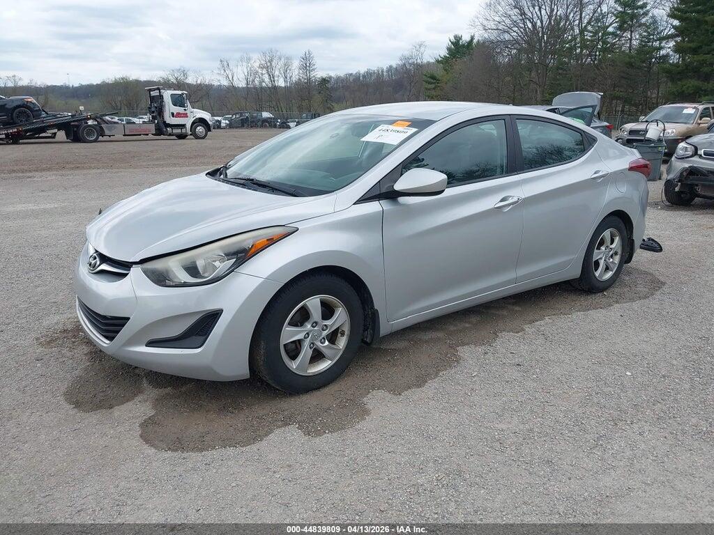 KMHDH4AE7FU378809 2015 HYUNDAI ELANTRA photo no. 2