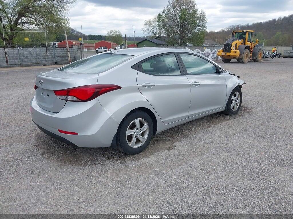 KMHDH4AE7FU378809 2015 HYUNDAI ELANTRA photo no. 4