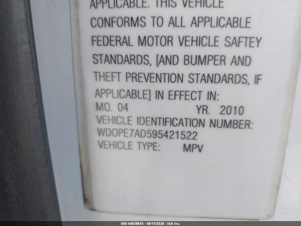 WD0PE7AD595421522 2009 DODGE SPRINTER photo no. 9