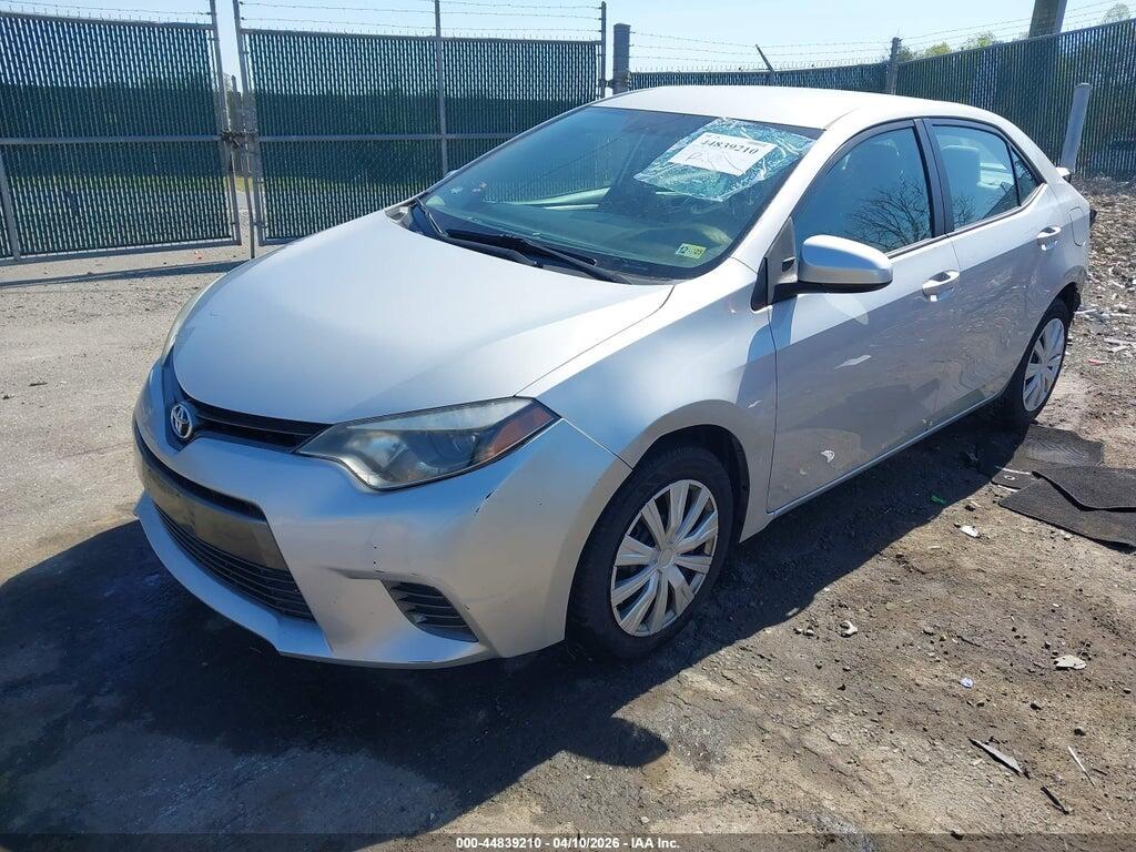 2T1BURHE3GC499796 2016 TOYOTA COROLLA photo no. 2