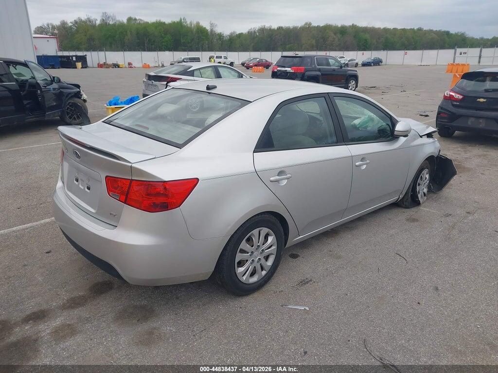 KNAFU4A27C5610133 2012 KIA FORTE photo no. 4