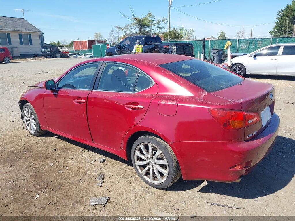 JTHCK262062008395 2006 LEXUS IS 250 photo no. 3