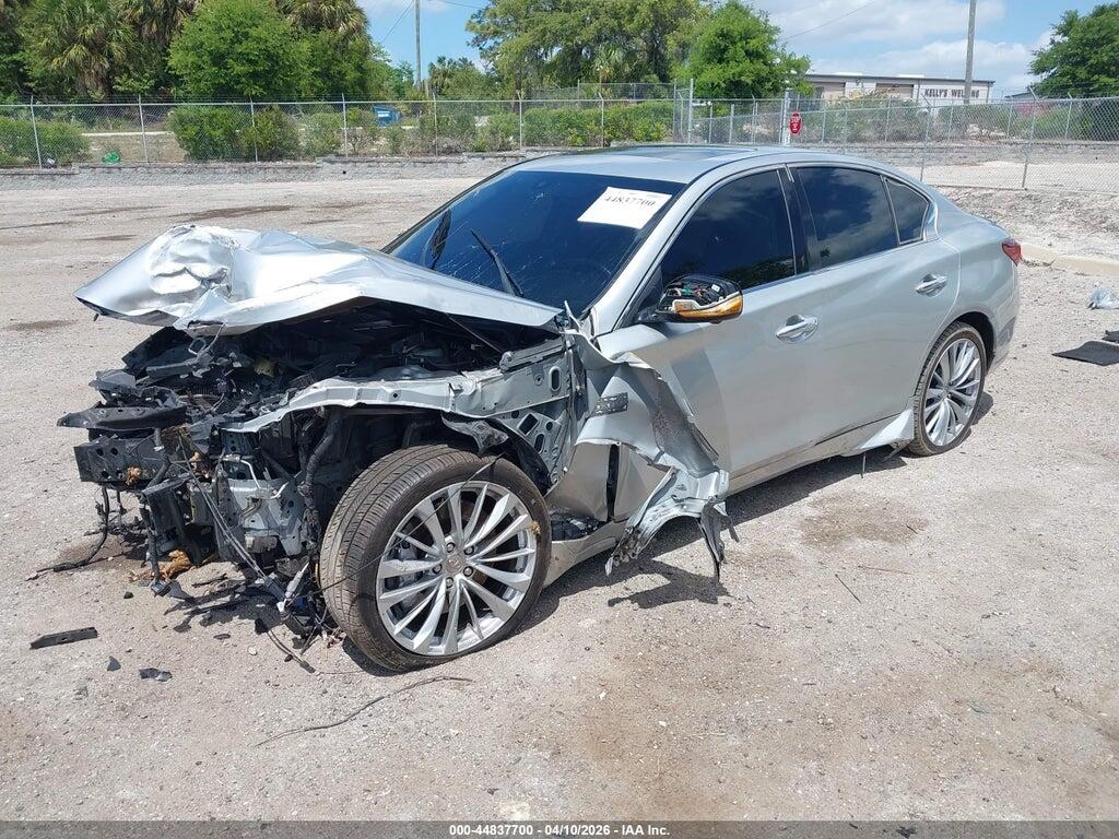 JN1EV7AR6JM435406 2018 INFINITI Q50 photo no. 2