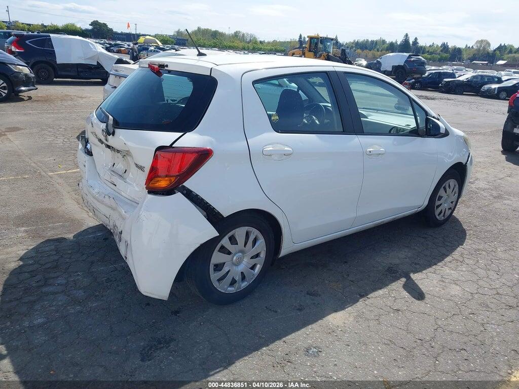 VNKKTUD34FA046128 2015 TOYOTA YARIS photo no. 4