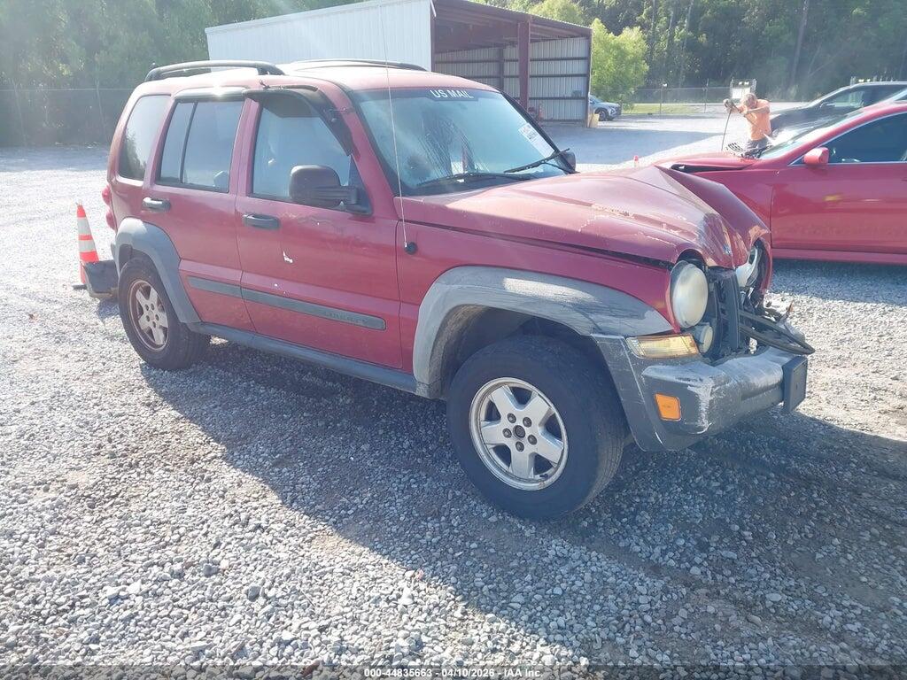 1J4GL48K06W290288 2006 JEEP LIBERTY photo no. 1
