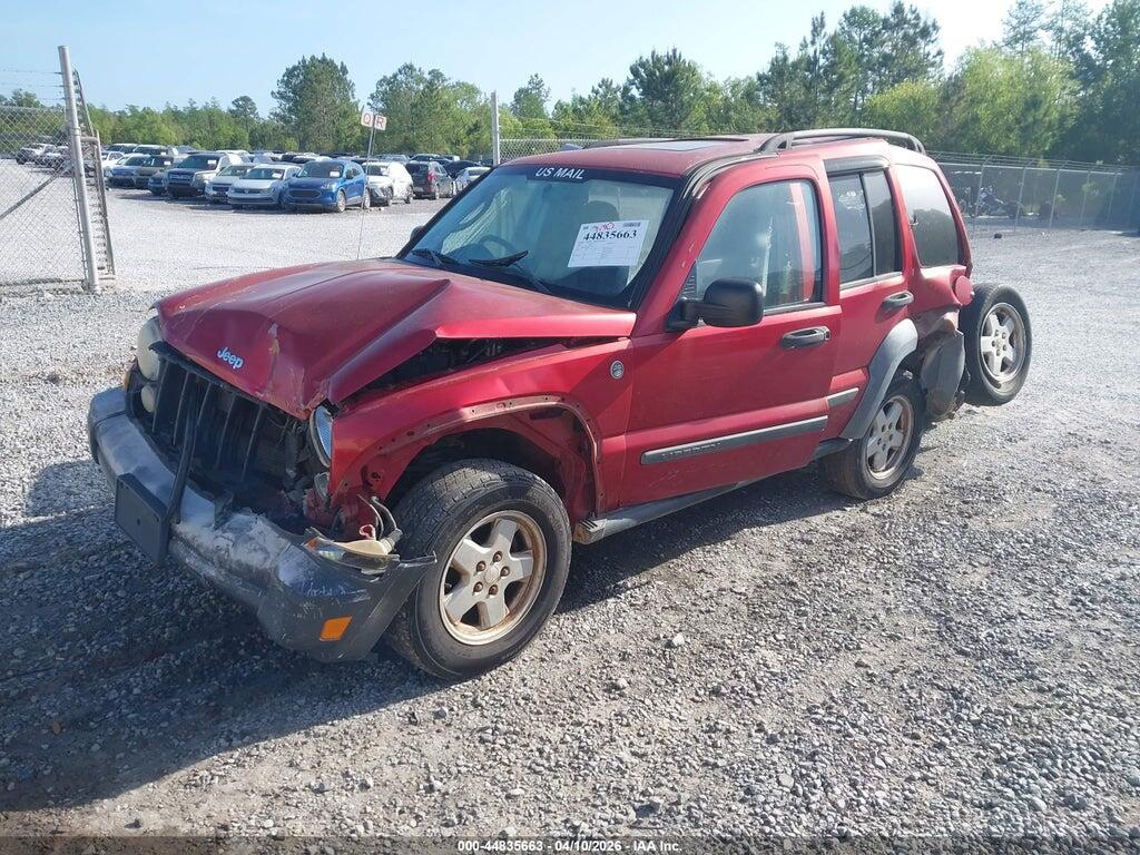 1J4GL48K06W290288 2006 JEEP LIBERTY photo no. 2