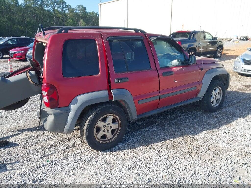 1J4GL48K06W290288 2006 JEEP LIBERTY photo no. 4