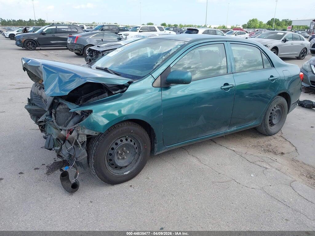 1NXBU40E99Z100454 2009 TOYOTA COROLLA photo no. 2