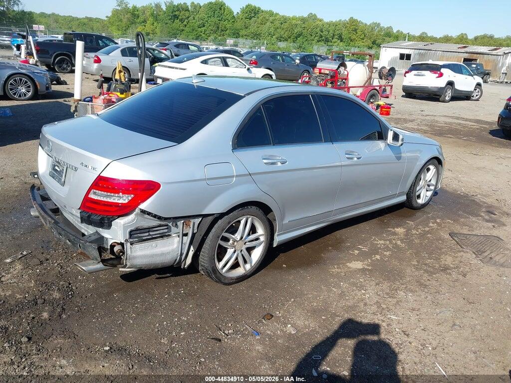 WDDGF8BBXCR200576 2012 MERCEDES-BENZ C 300 photo no. 4