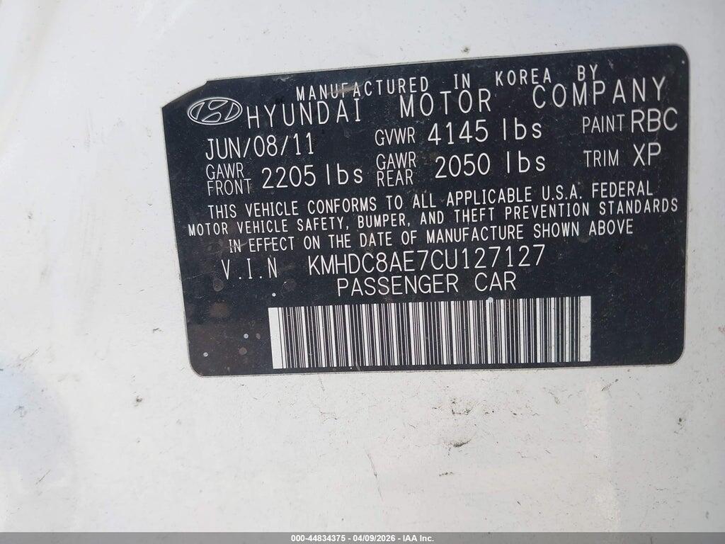 KMHDC8AE7CU127127 2012 HYUNDAI ELANTRA TOURING photo no. 9