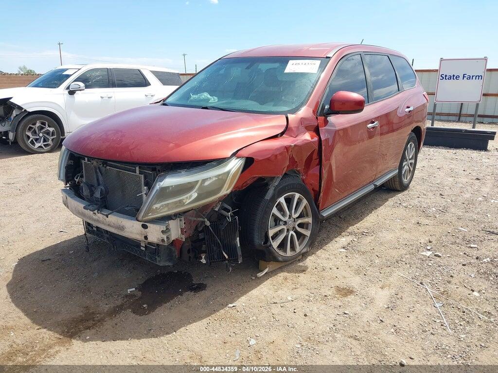 5N1AR2MN6DC643366 2013 NISSAN PATHFINDER photo no. 2