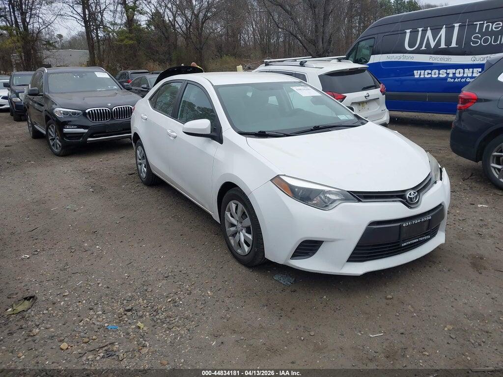 2T1BURHE0GC636838 2016 TOYOTA COROLLA photo no. 1