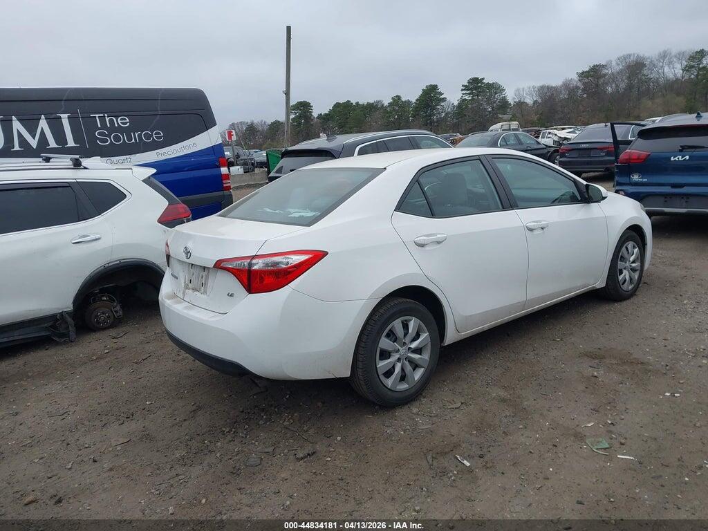 2T1BURHE0GC636838 2016 TOYOTA COROLLA photo no. 4