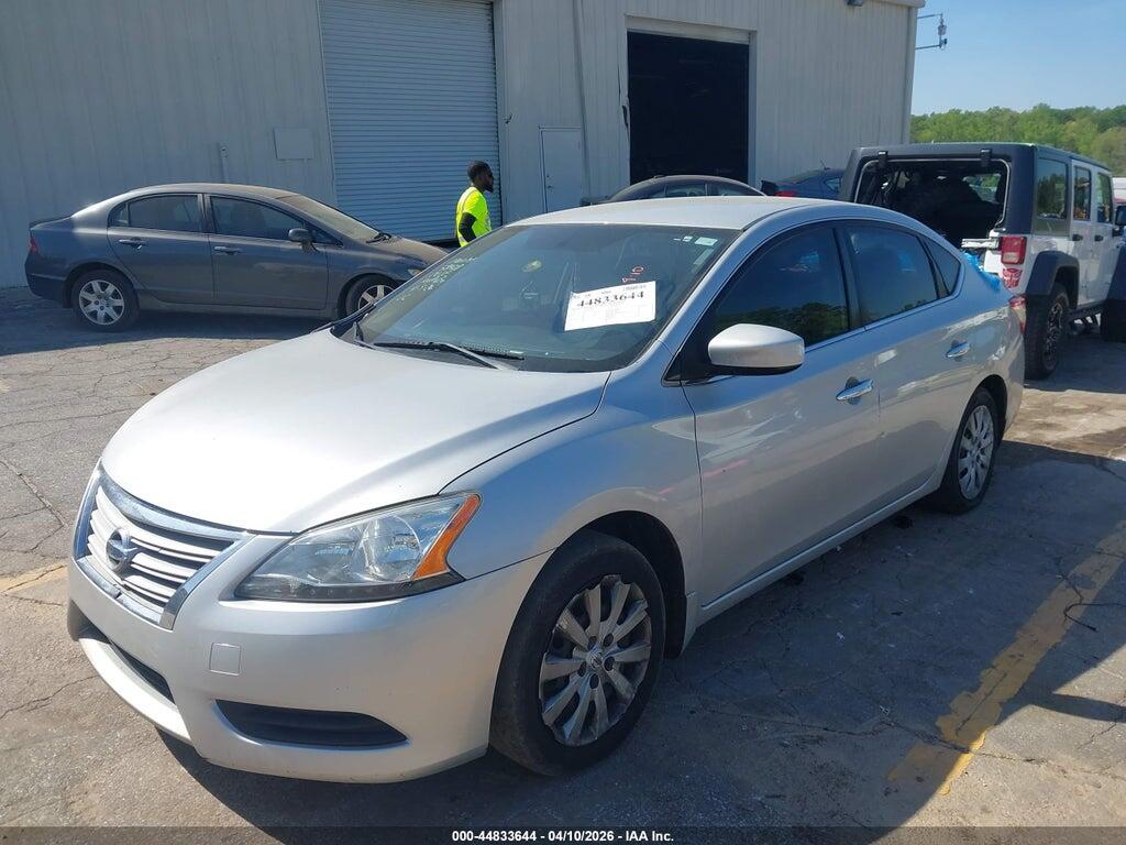 3N1AB7AP7FL659260 2015 NISSAN SENTRA photo no. 2