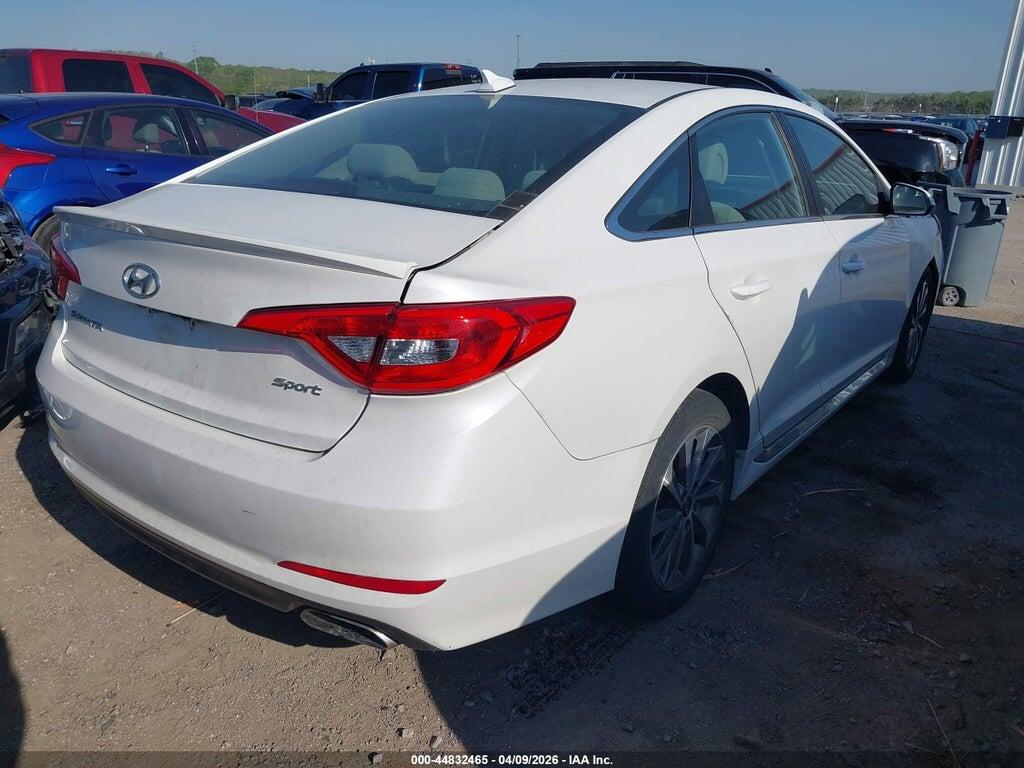 5NPE34AF6FH046645 2015 HYUNDAI SONATA photo no. 4