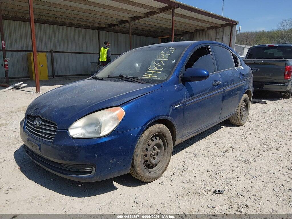 KMHCN46C49U328076 2009 HYUNDAI ACCENT photo no. 2