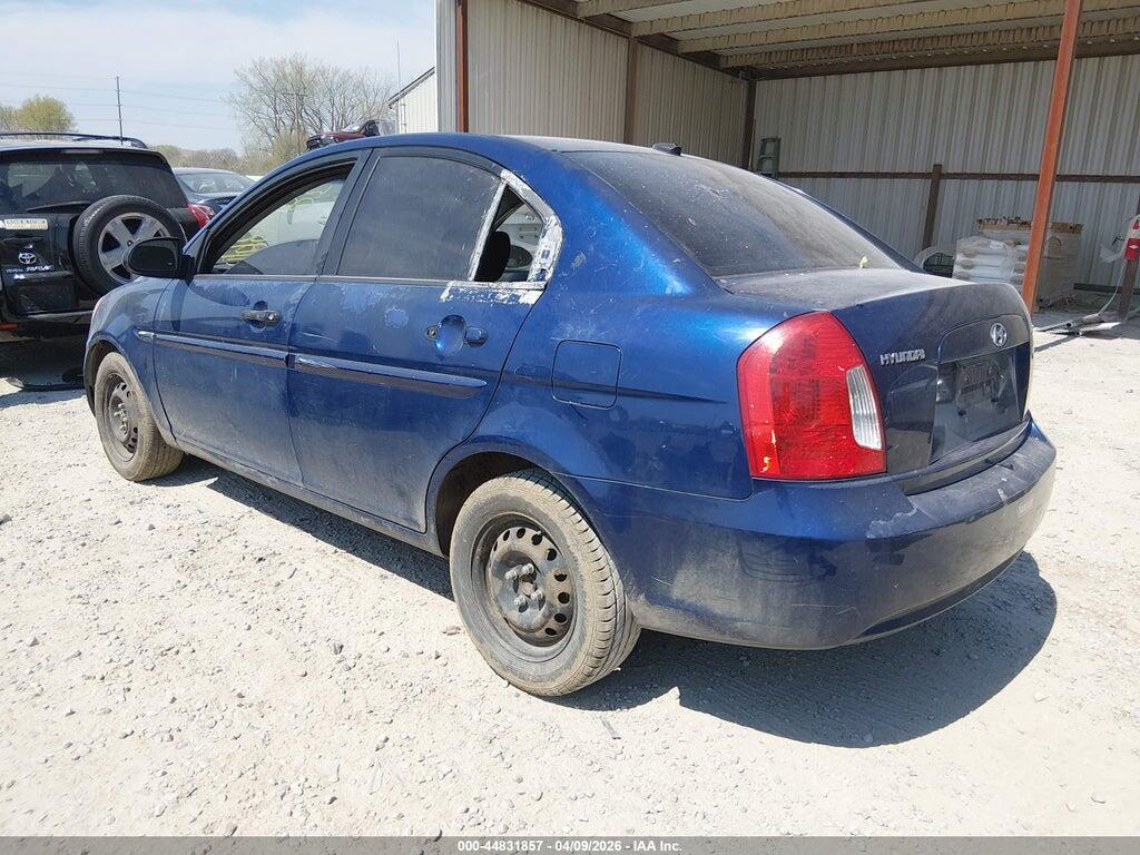KMHCN46C49U328076 2009 HYUNDAI ACCENT photo no. 3
