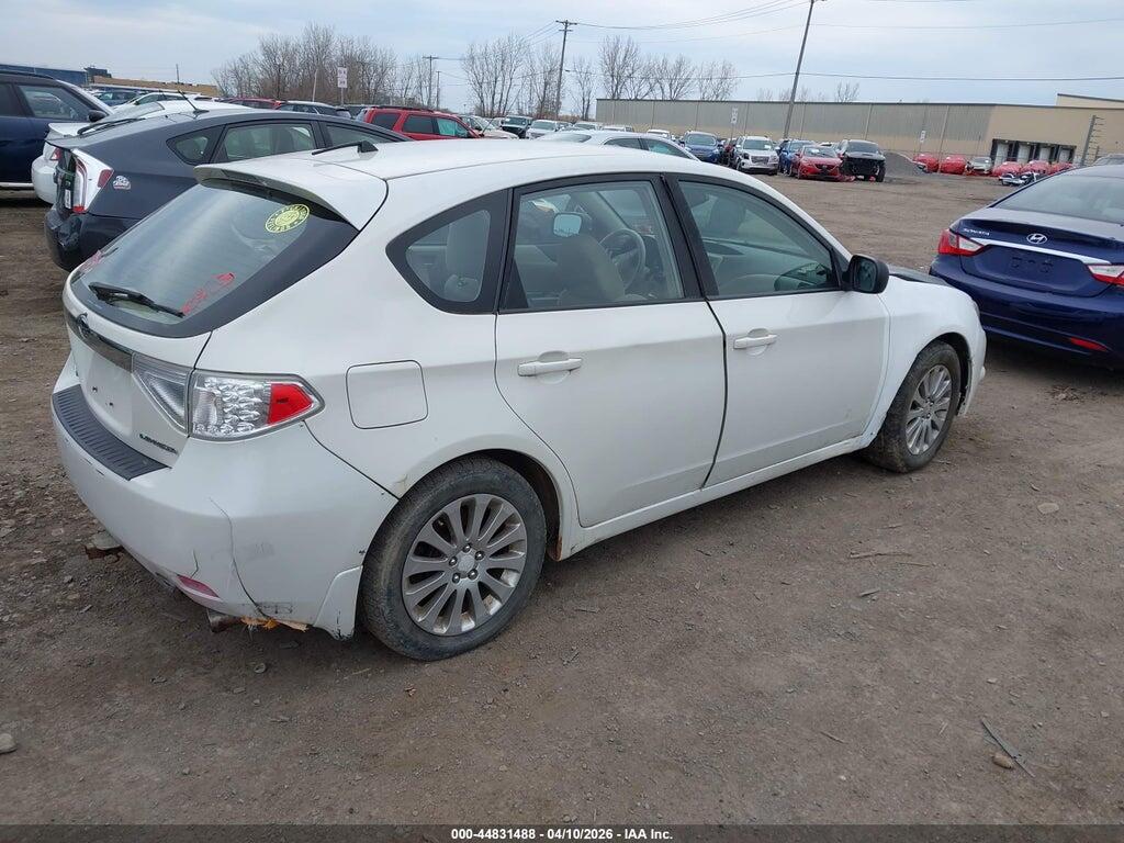JF1GH61618G830914 2008 SUBARU IMPREZA photo no. 4