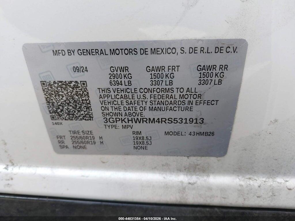 3GPKHWRM4RS531913 2024 HONDA PROLOGUE photo no. 9