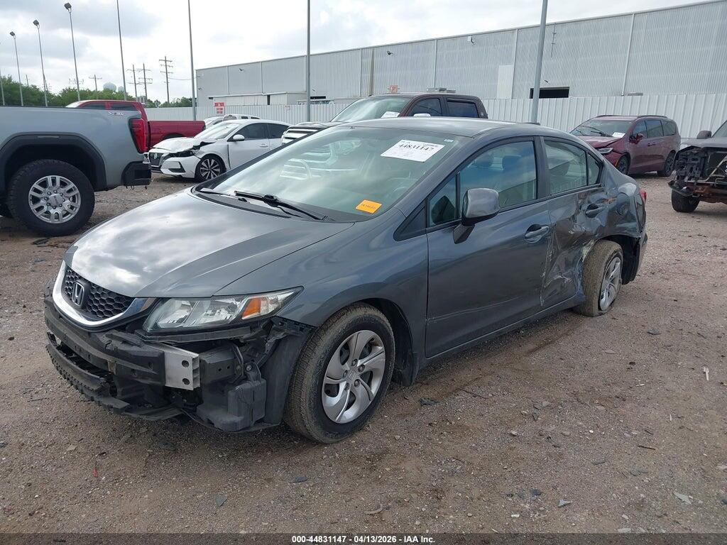 19XFB2F5XDE208936 2013 HONDA CIVIC photo no. 2