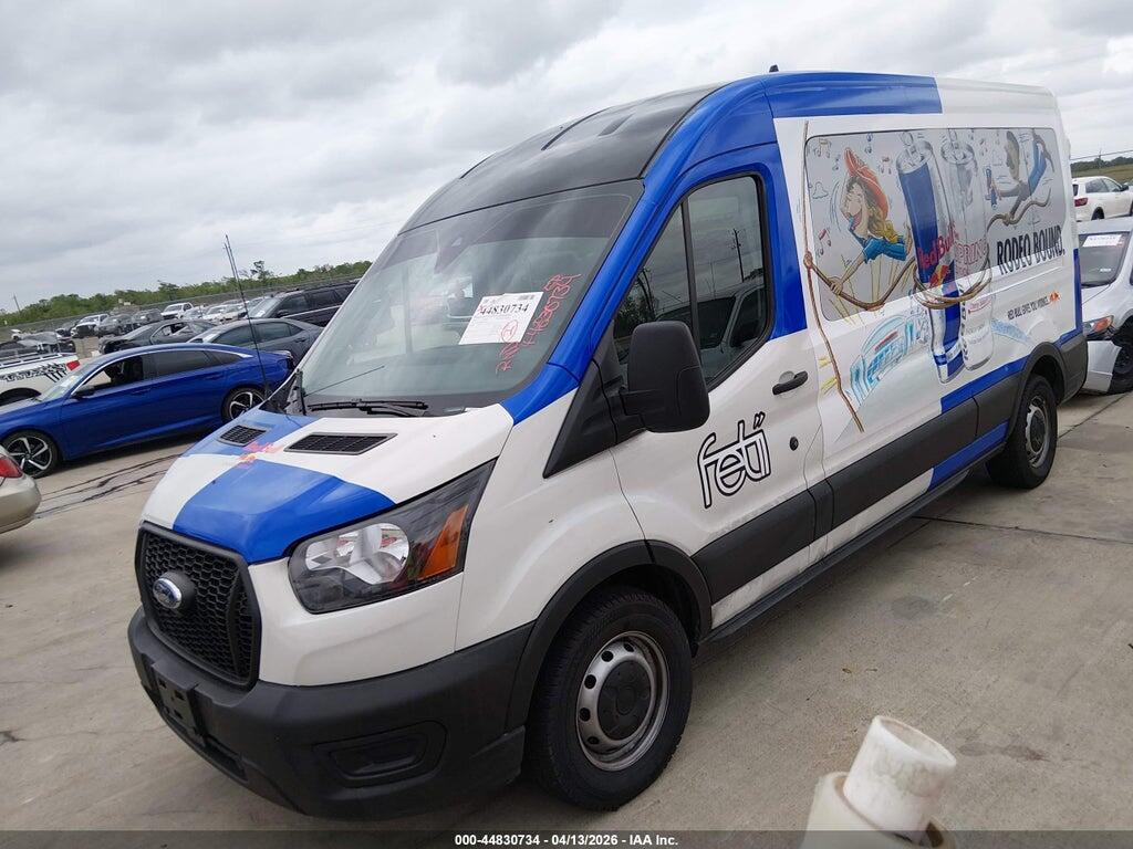 1FBAX2C86PKB96882 2023 FORD TRANSIT-350 PASSENGER VAN photo no. 2