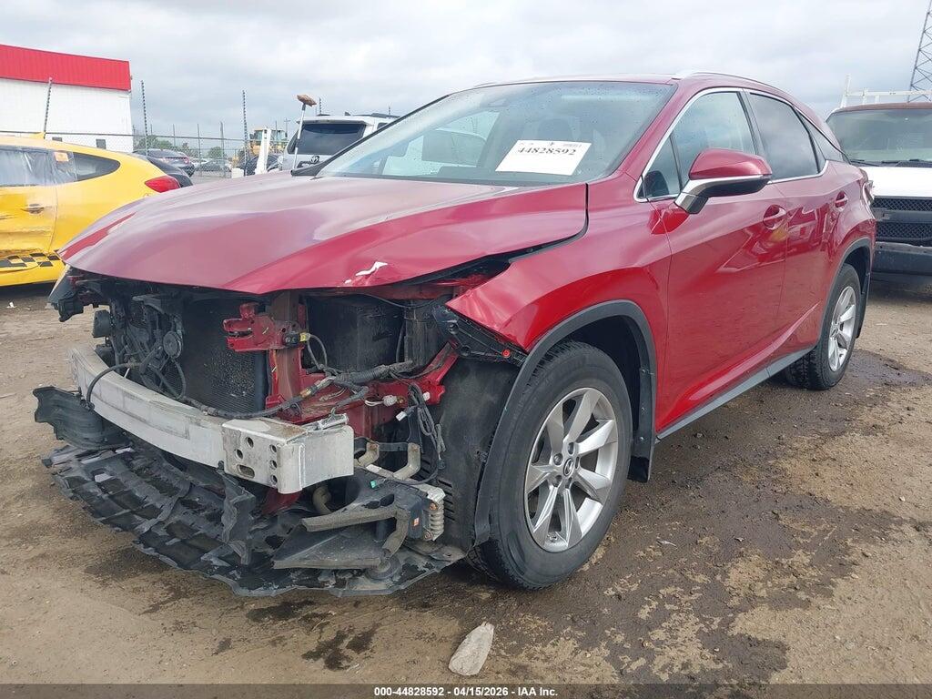 2T2BZMCAXJC141980 2018 LEXUS RX 350 photo no. 2